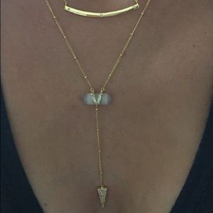 Lariat necklace